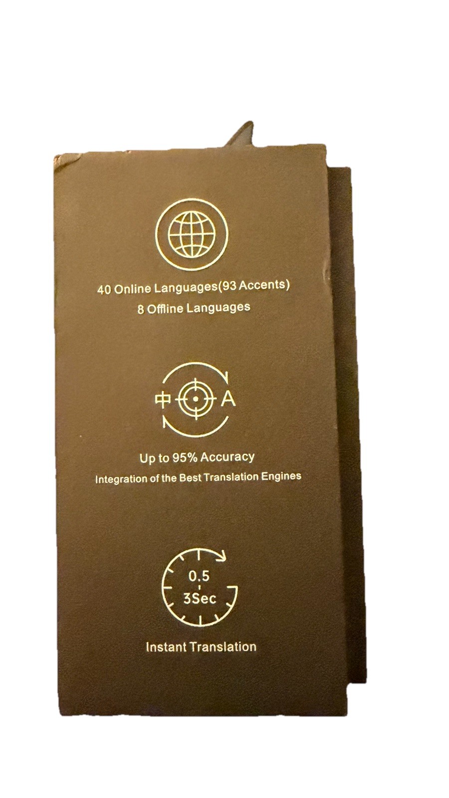 Timekettle WT2 Edge Bluetooth Translator Earbuds In-Ear Black