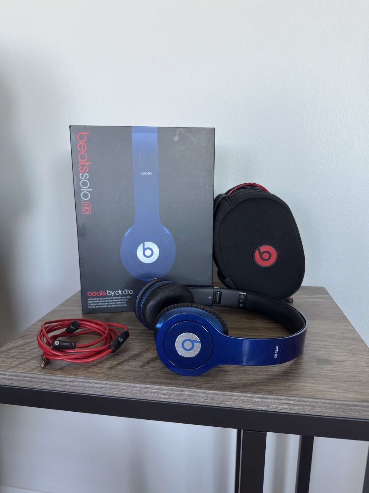 Beats by Dr. Dre Solo HD In-Ear Headphones Blue/Navy, Wired