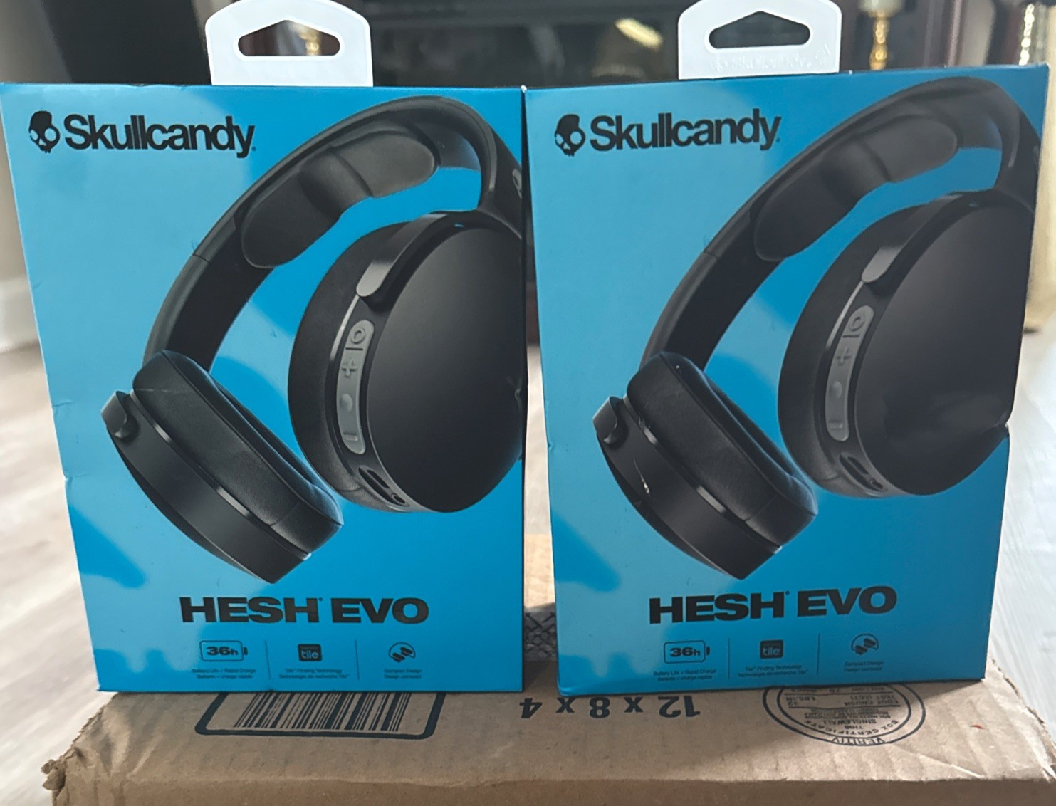 Skullcandy Hesh Evo S6HVW-N740 Bluetooth Wireless Over Ear Headphones – Black