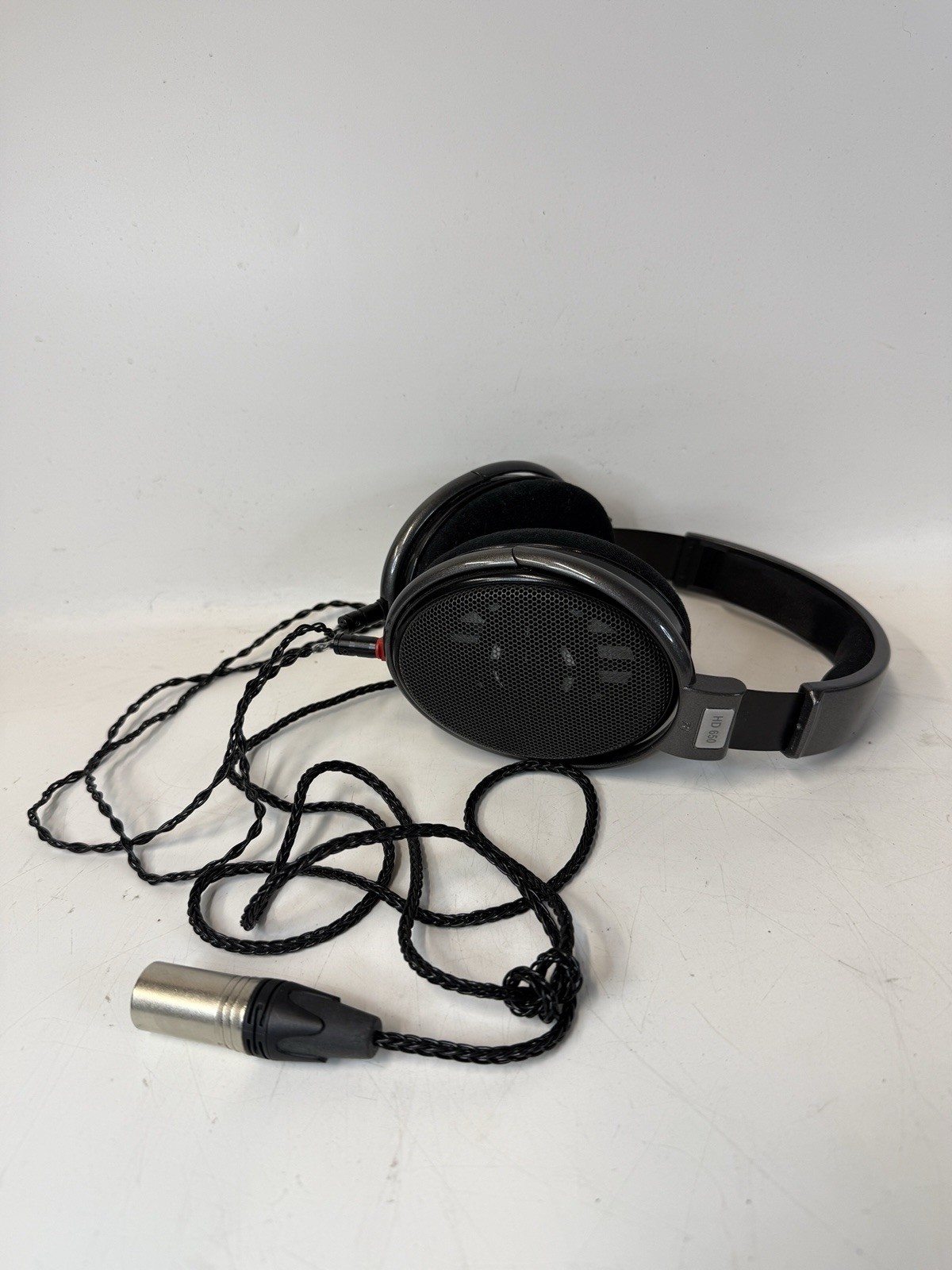 Sennheiser HD 650 Open-Back Over-Ear Wired Headphones XLR Cable Made In Ireland