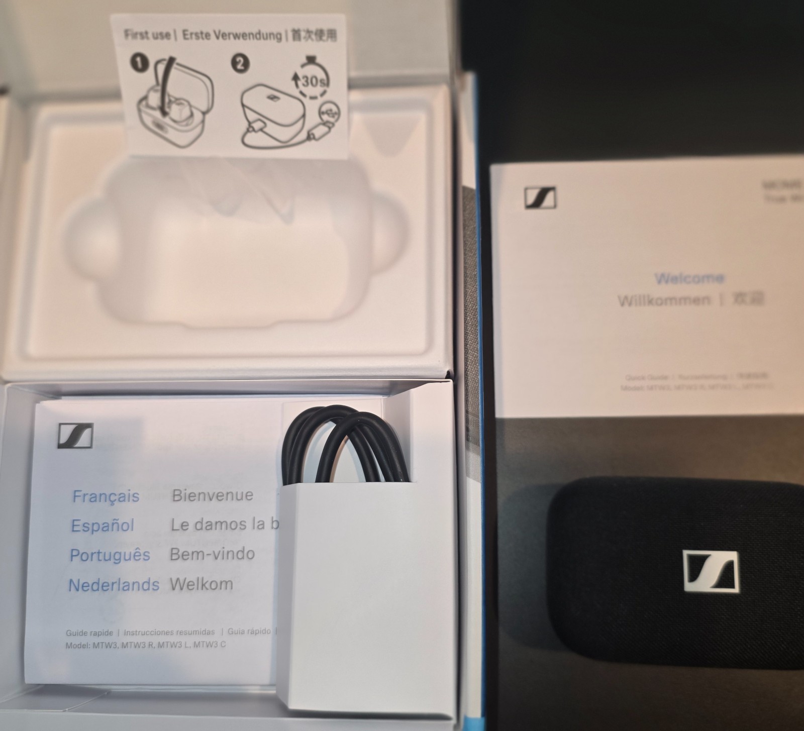 Sennheiser Momentum True Wireless 3 Earbuds (MTW3) – Black