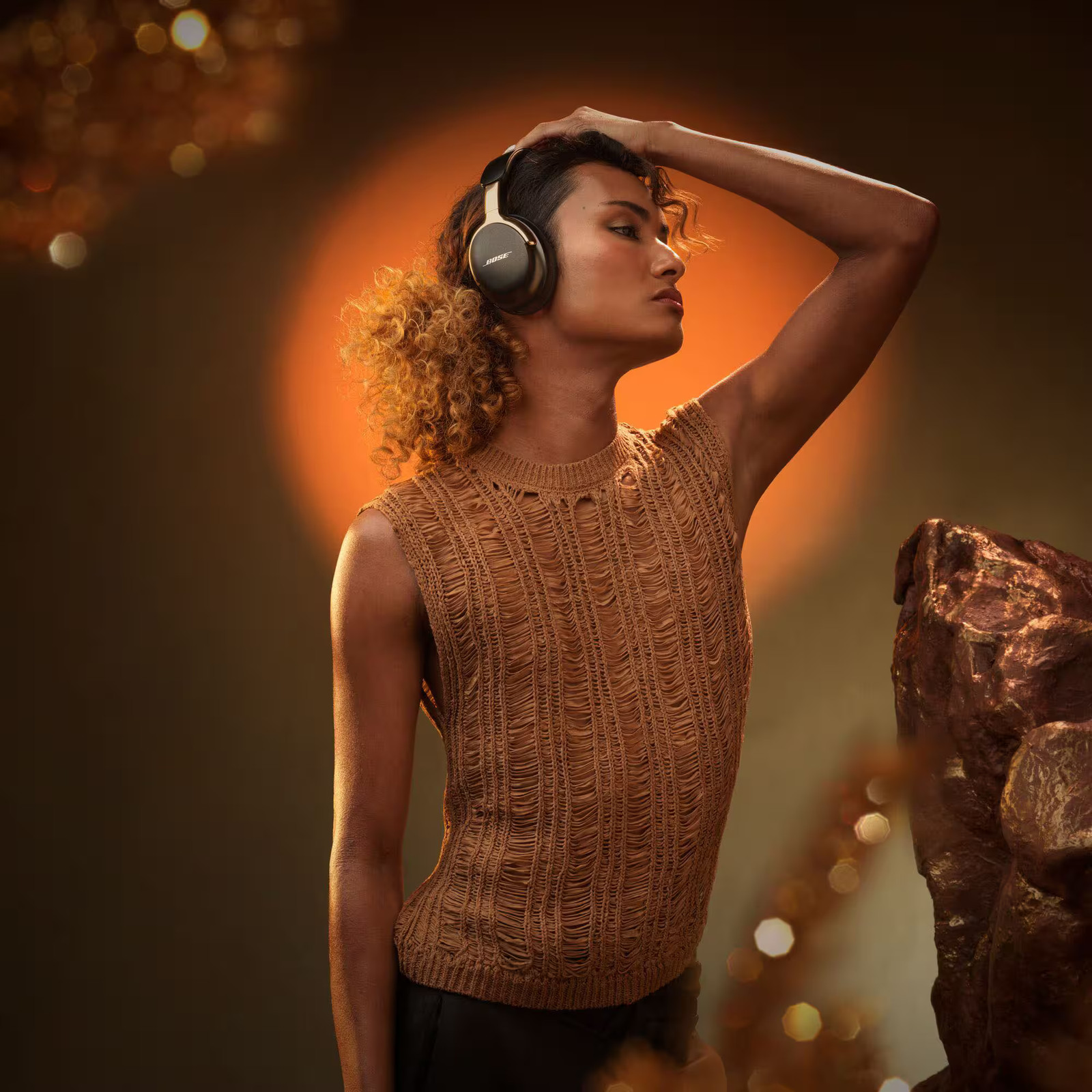 Bose – QuietComfort Ultra Headphones (2nd Gen) – Desert Gold