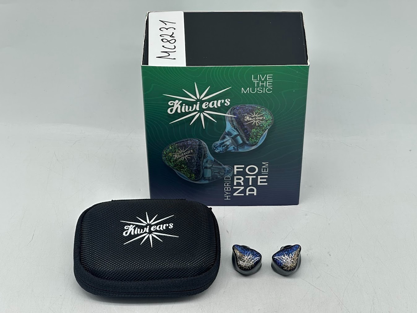 Linsoul Kiwi Ears Forteza in Ear Monitor, 1BA + 2DD – Blue