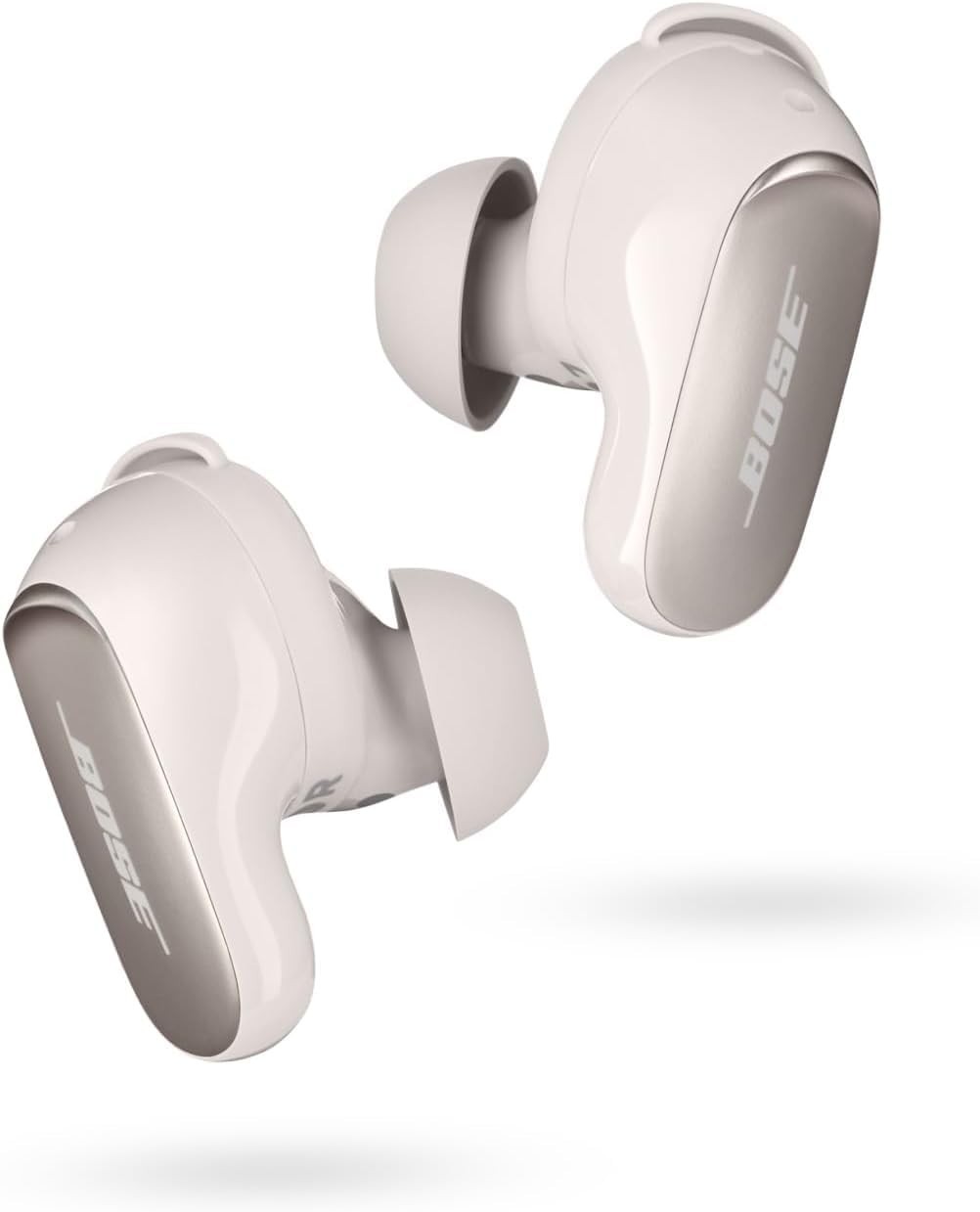 Bose QuietComfort Ultra Noise Cancelling Earbuds, Smoke White