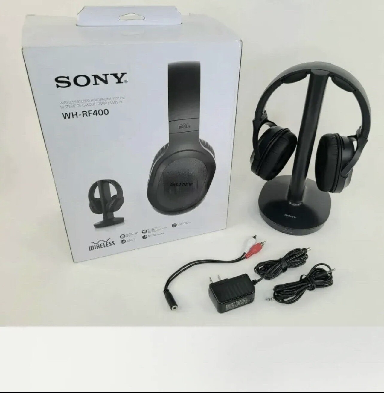 Sony RF400 Wireless Home Theater Headphones for Watching TV (WHRF400)