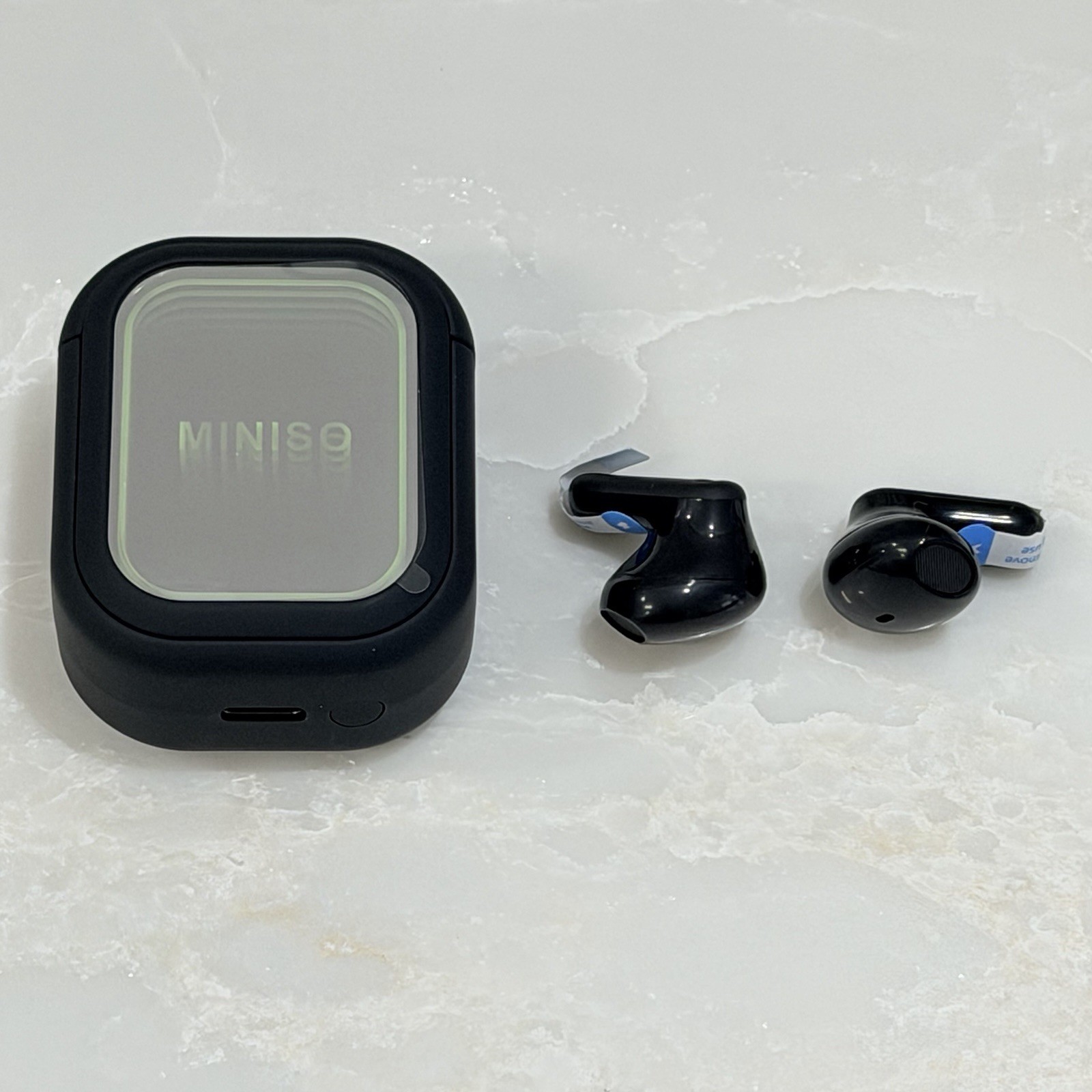Miniso Earphones Earbuds With Ai Voice Translation Does Not Fall Off Easily NEW