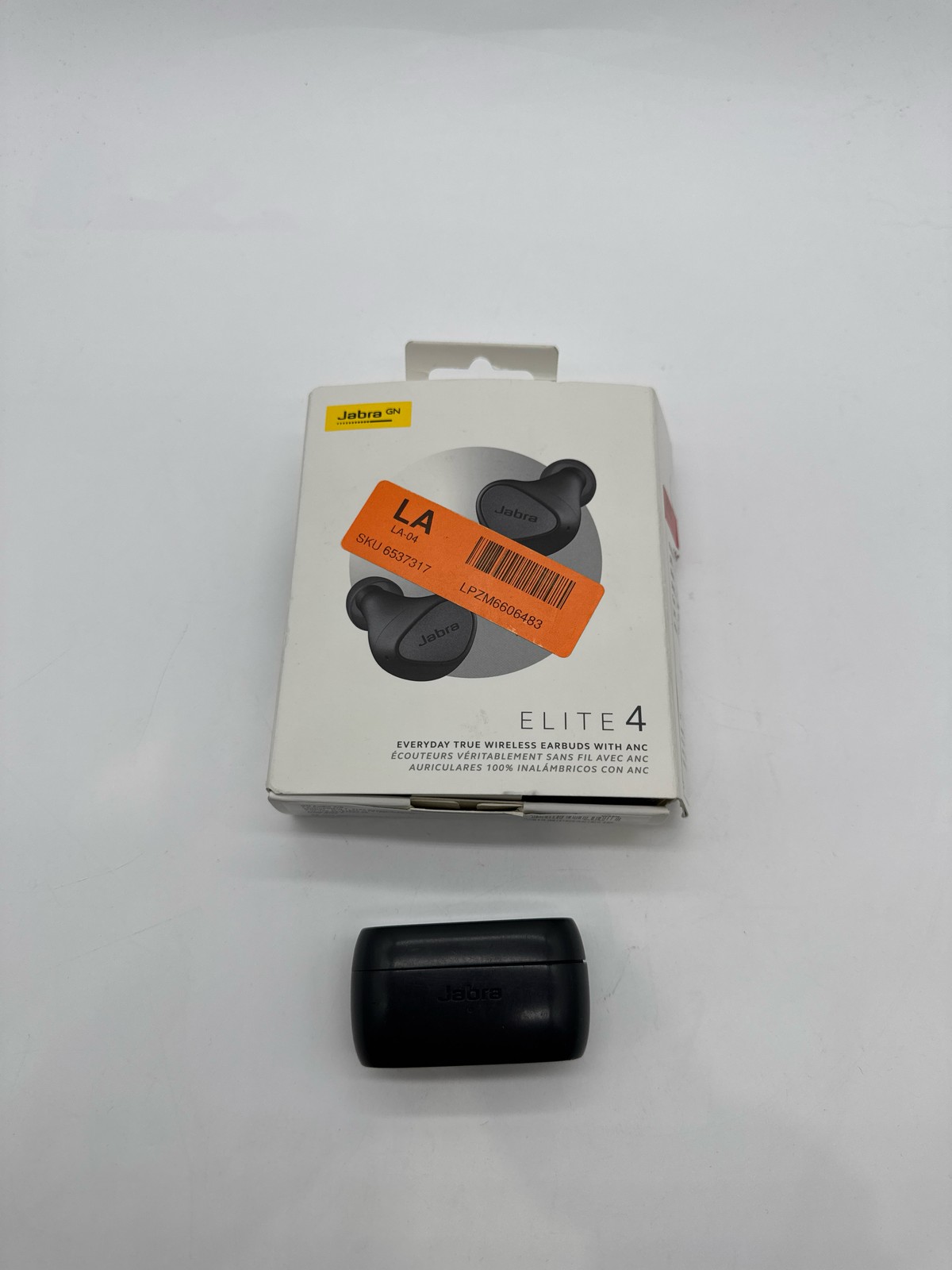 (BROKEN) Jabra Elite 4 True Wireless Earbuds Bluetooth ANC Dark Grey