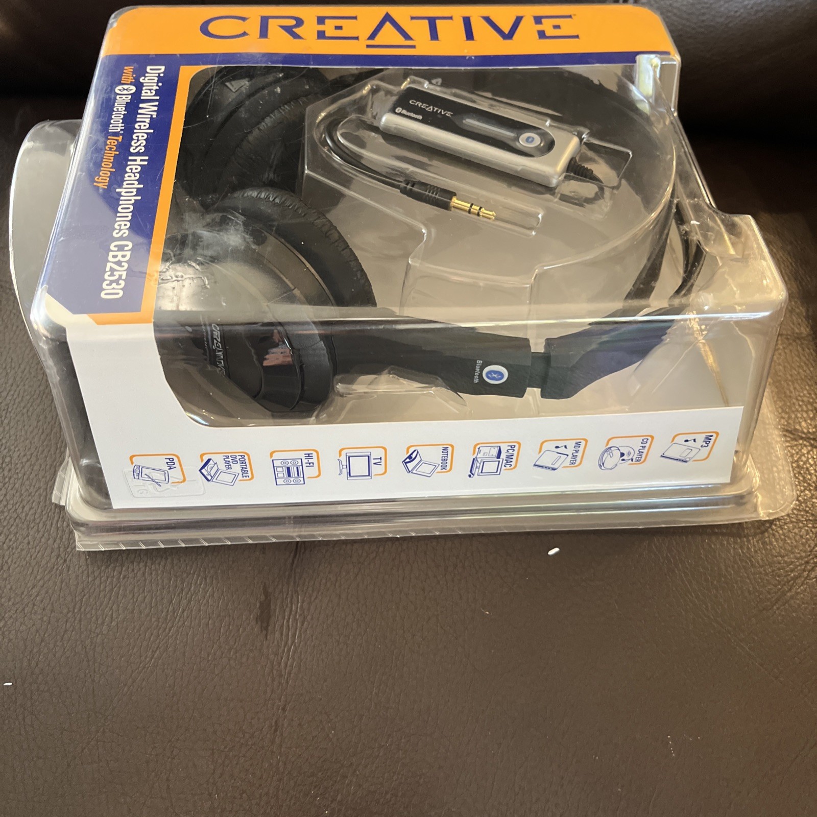 Creative Digital Wireless Headphones with Bluetooth CB2530 New In Package Sealed