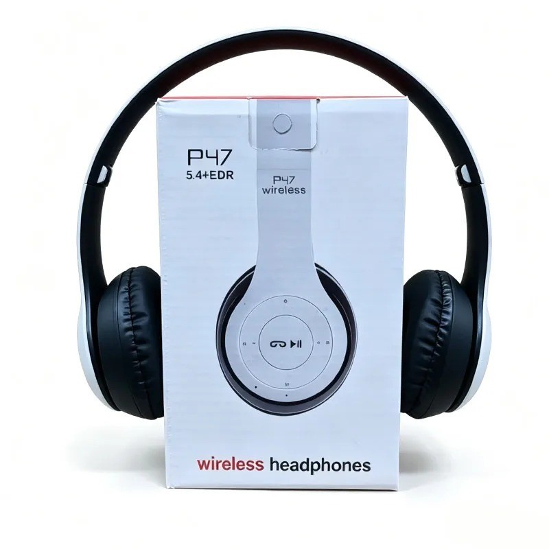 Deep Bass Wireless Bluetooth Headphones with Active Noise Cancel & Comfort Fit