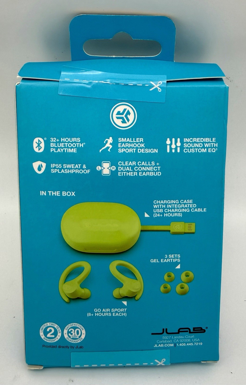 JLab Go Air Sport True Wireless Earbud – Yellow