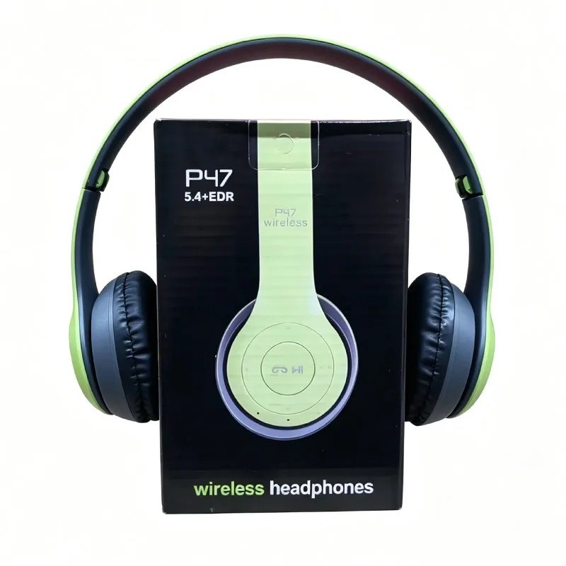 Deep Bass Wireless Bluetooth Headphones with Active Noise Cancel & Comfort Fit