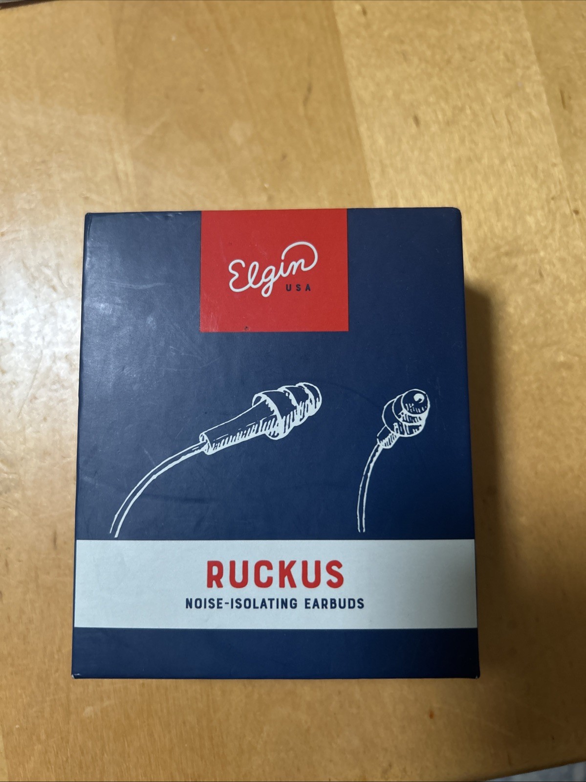 Elgin Ruckus Earbuds WIRED