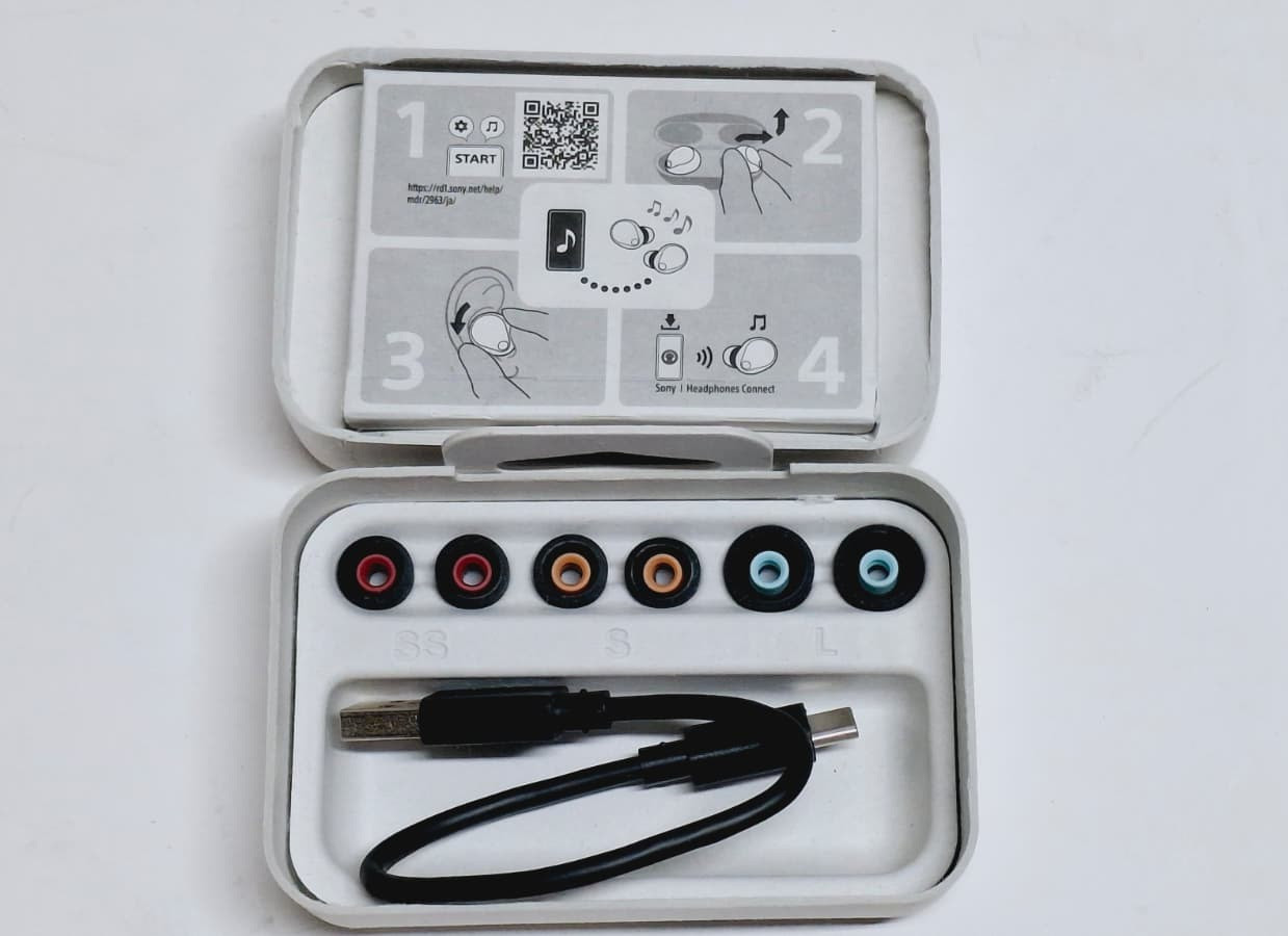 Sony – WF-1000XM5 True Wireless Noise Cancelling Earbuds, open box- BLACK