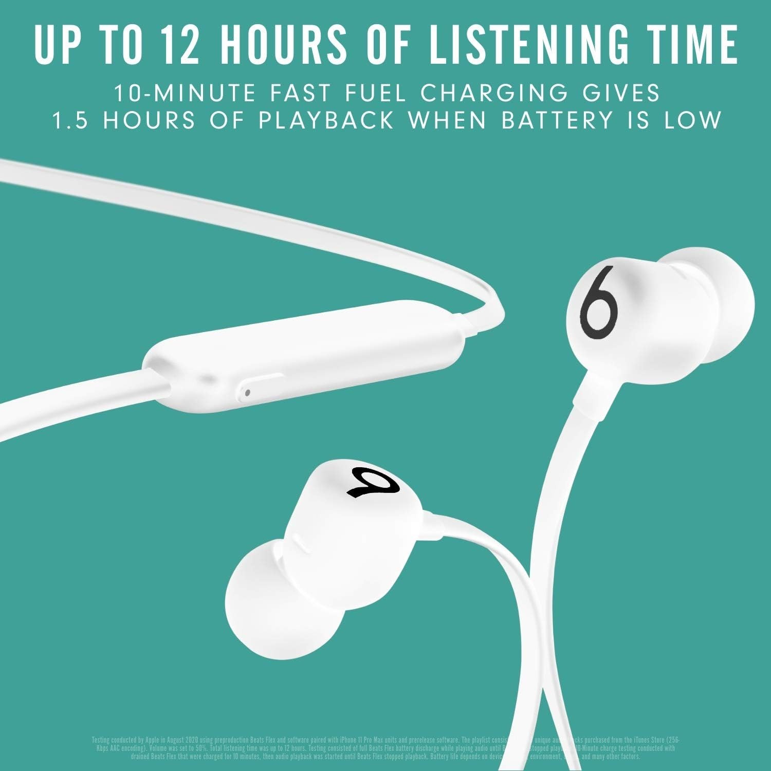 Beats Flex Wireless Earbuds – Apple W1 Headphone Chip – Smoke Gray *SEALED*