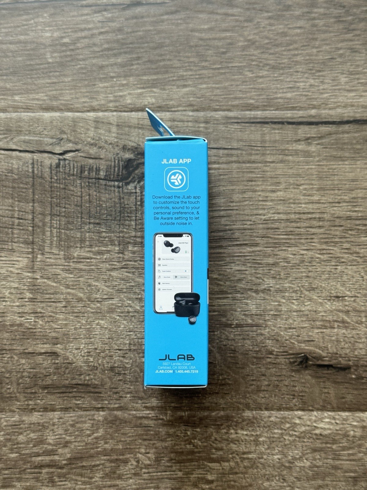 JLab GO POP+ True Wireless Bluetooth Earbuds Black EBGAIRPOPRBLK124 – Brand New