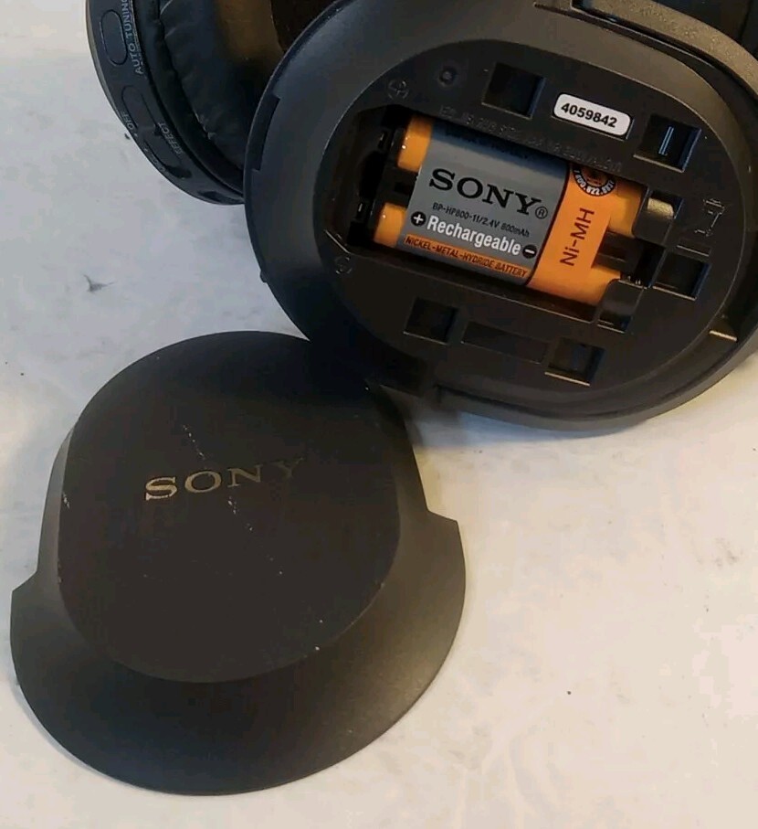 Sony WH-RF400 Wireless Home Theater Headphone System for TV – Black