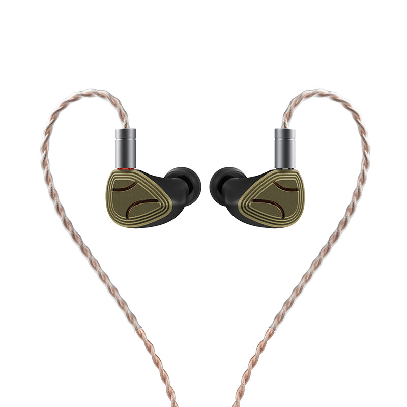 Aoshida E20 Earphone 10mm Beryllium Coated Dynamic Driver In-Ear HiFi Headphones