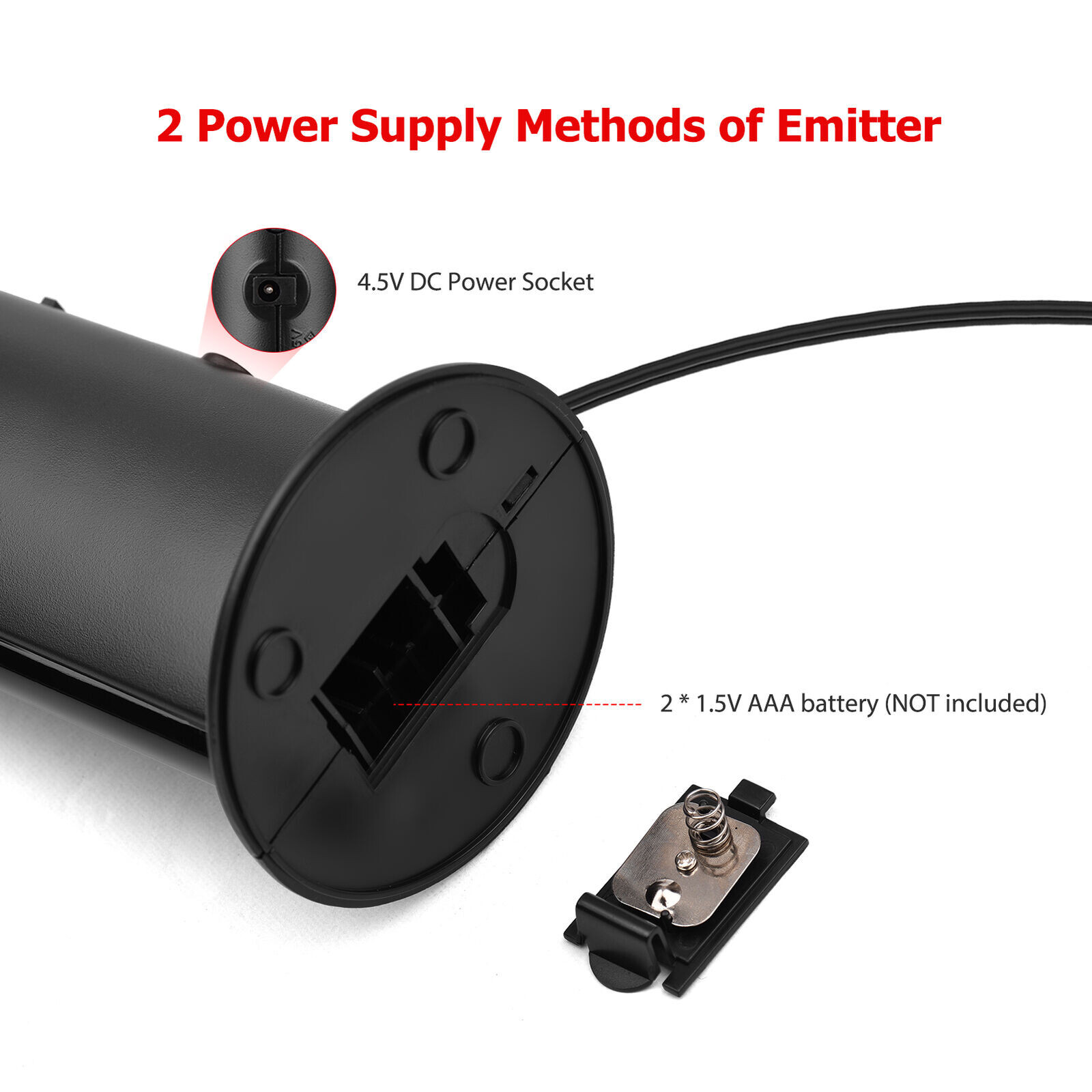 5 in 1 Wireless TV Headphone with RF Transmitter Hi-Fi Over-Ear Headset G7L5