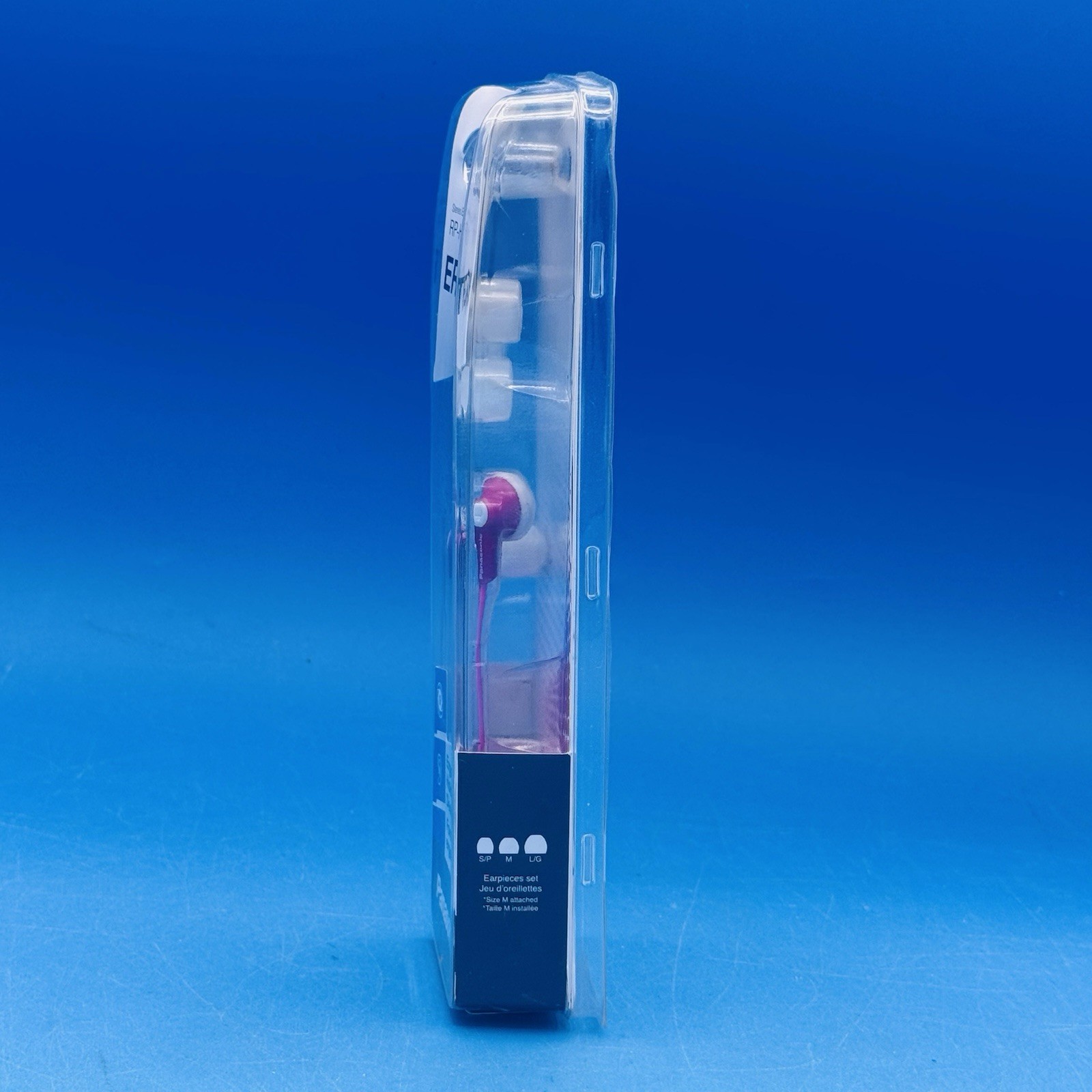 Panasonic RP-HJE120 ErgoFit Pink Earbuds Headphones 3.5mm Brand New / Sealed