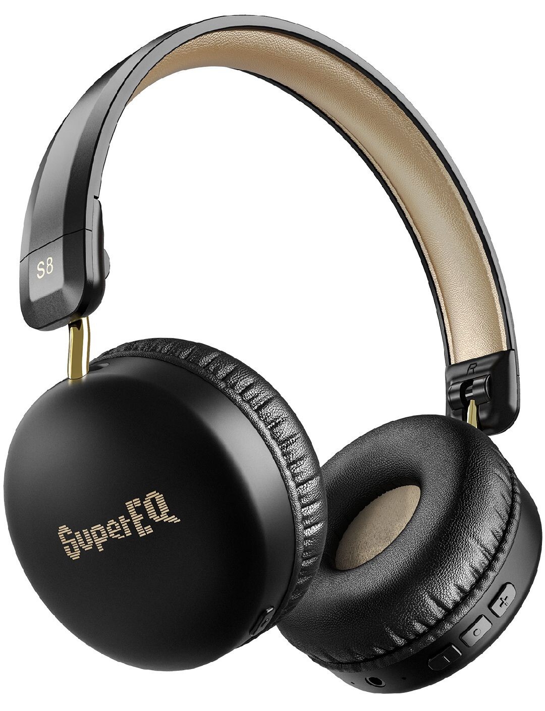 SuperEQ S8 Noise Cancelling Headphones, On-Ear Bluetooth Headsets, Kids / Adults