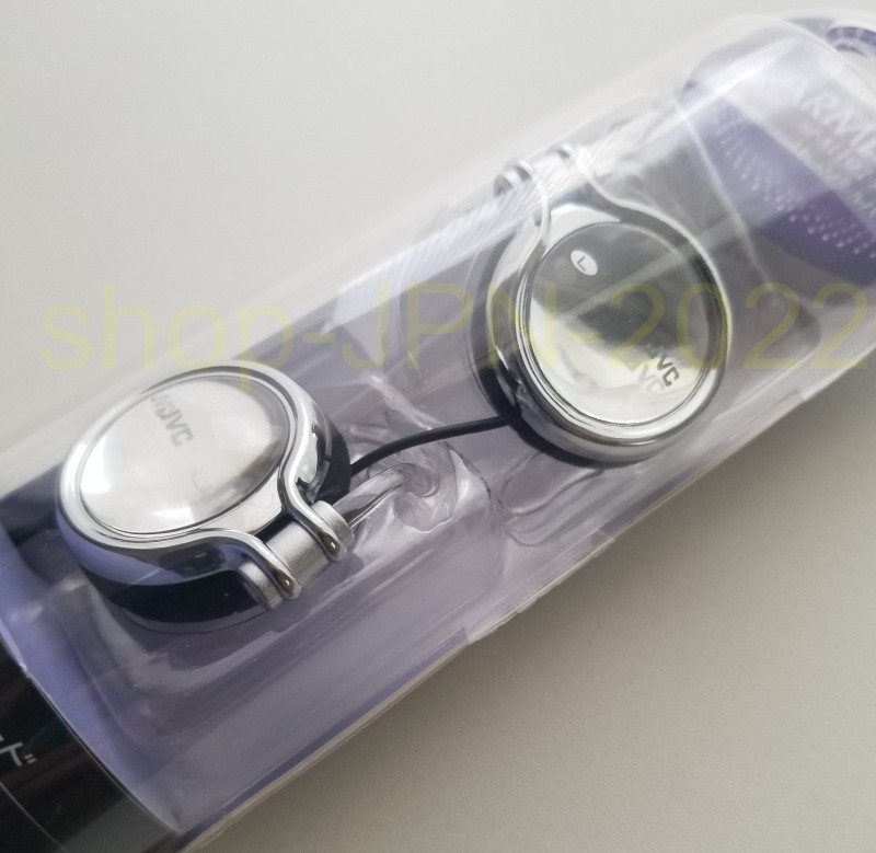 JVC HP-AL102-S Moonstone Silver Open Air Clip-On Earphones Stereo Headphones
