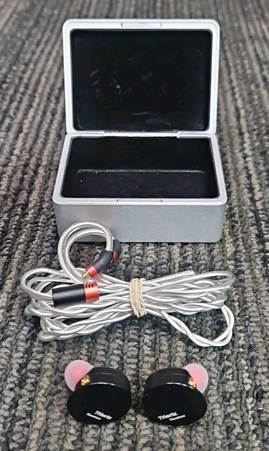 Linsoul 7Hertz Timeless Wireless Earbuds with 3.5mm Cord & Hard Case