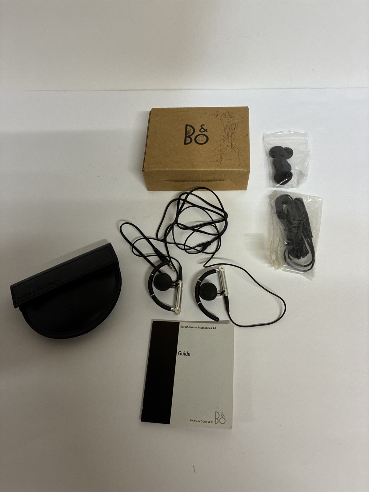 Bang & Olufsen A8 Wired Earbuds Ear Hook Headphones 3.5mm Hi-Fi B&O from Japan