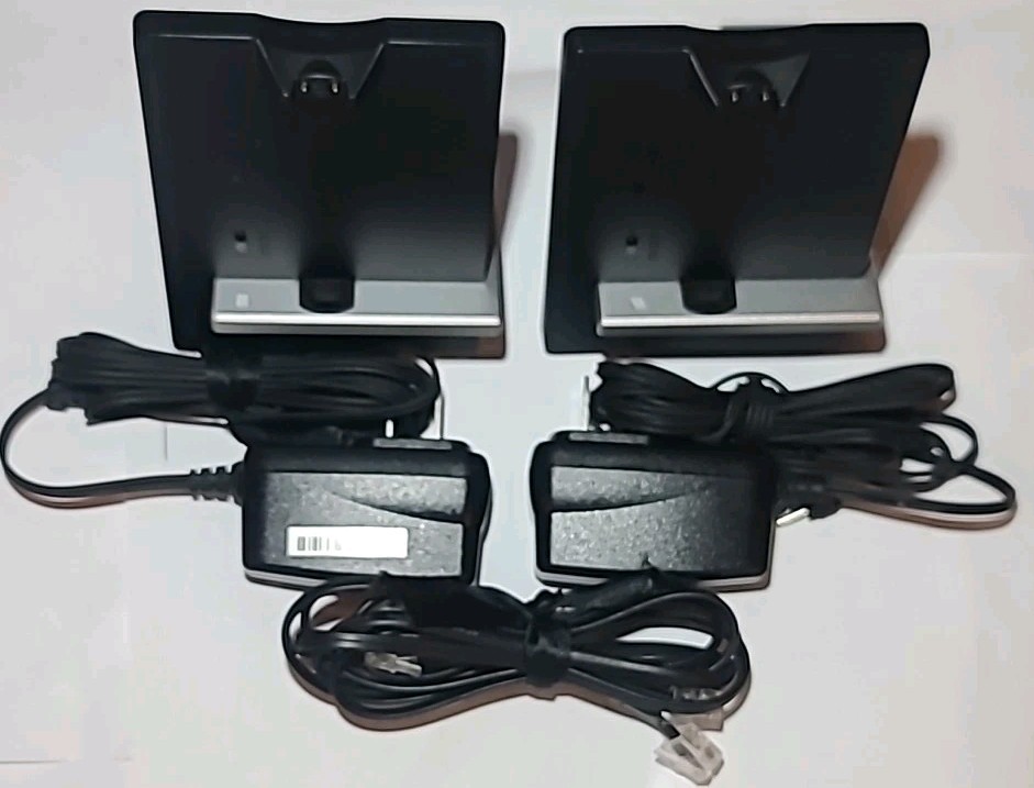 Sennheiser D 10 BS Phone-US 506423 Base & Chargers Lot Of X2