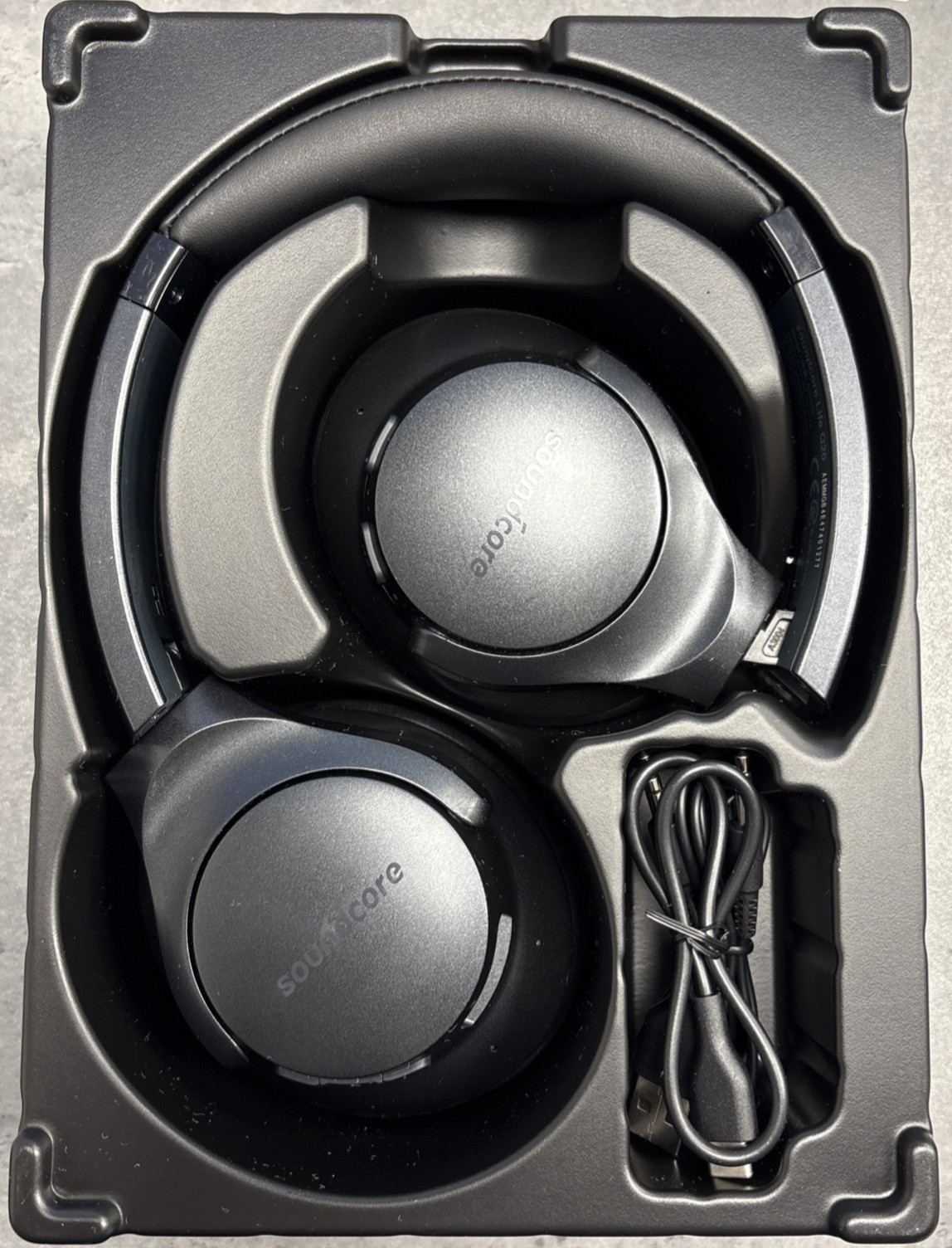 Anker Soundcore Life Q20 Over the Ear Wireless Headphones – Black