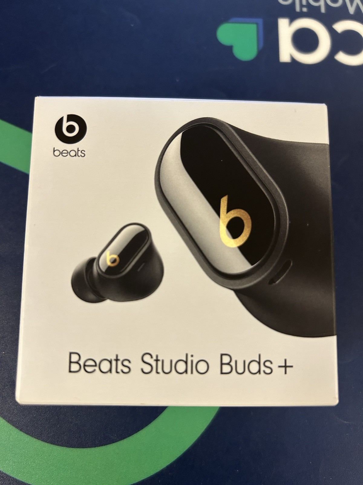 Beats Studio Buds Plus + True Wireless Noise Cancelling Earbuds -Black/Gold