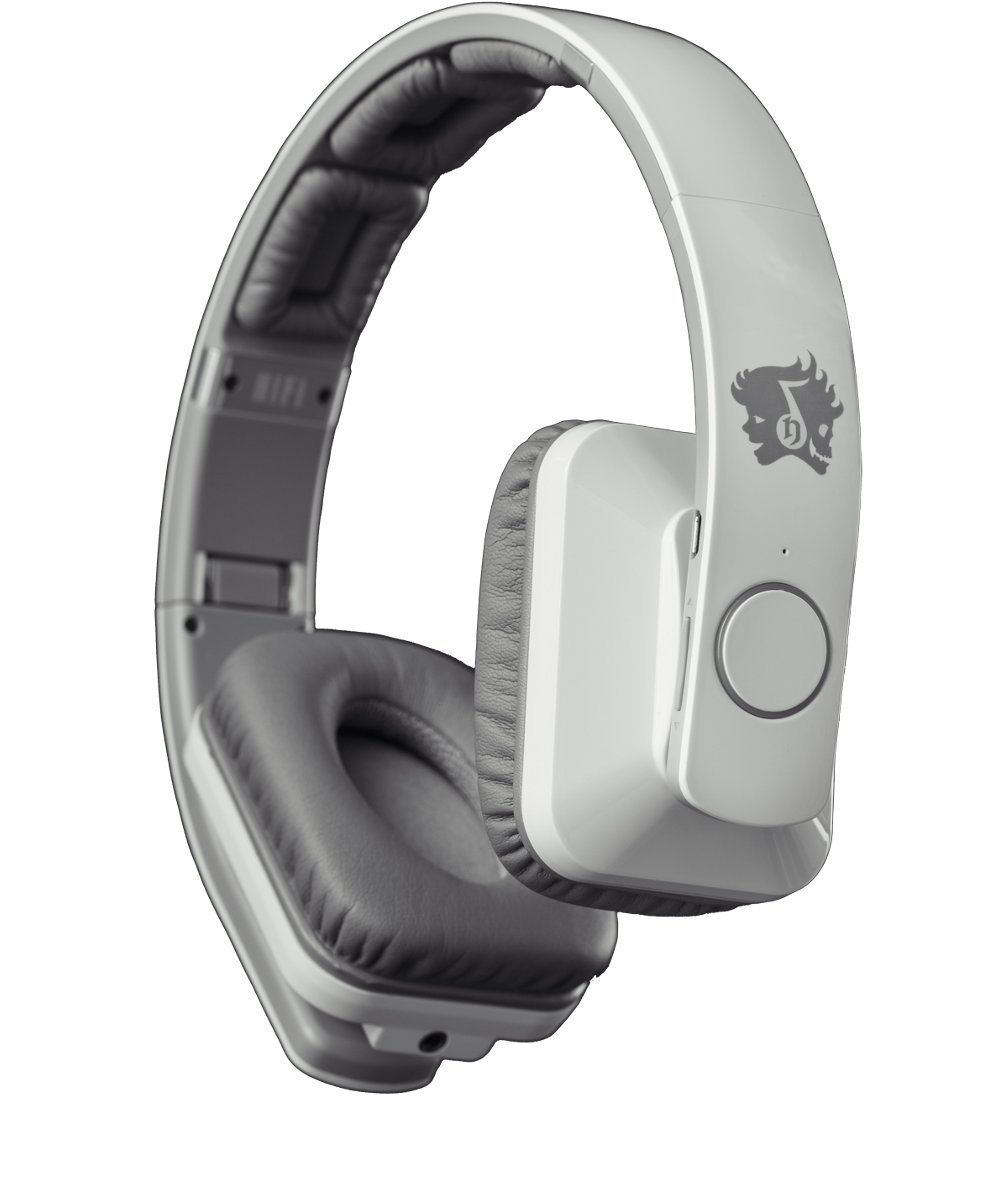 Life n Soul BE501-W Bluetooth Headphones, White, Over-the-head Surround Sound
