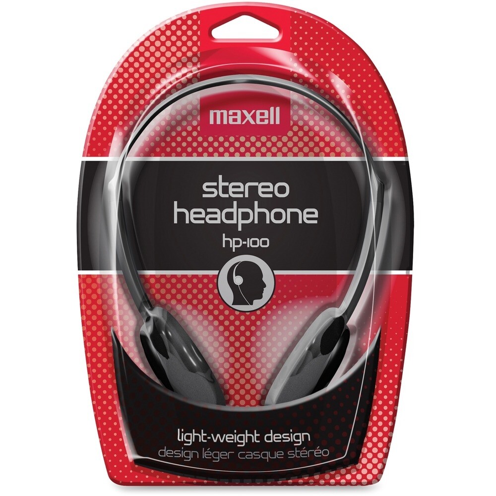 Maxell HP-100 Budget Stereo Headphones