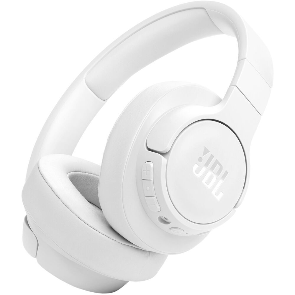 JBL JBLT770NCWHTAM-Z Tune 770NC OverEar Headphones, White -Certified Refurbished