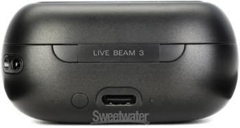 JBL Live Beam 3 Noise-canceling True Wireless Earbuds – Black