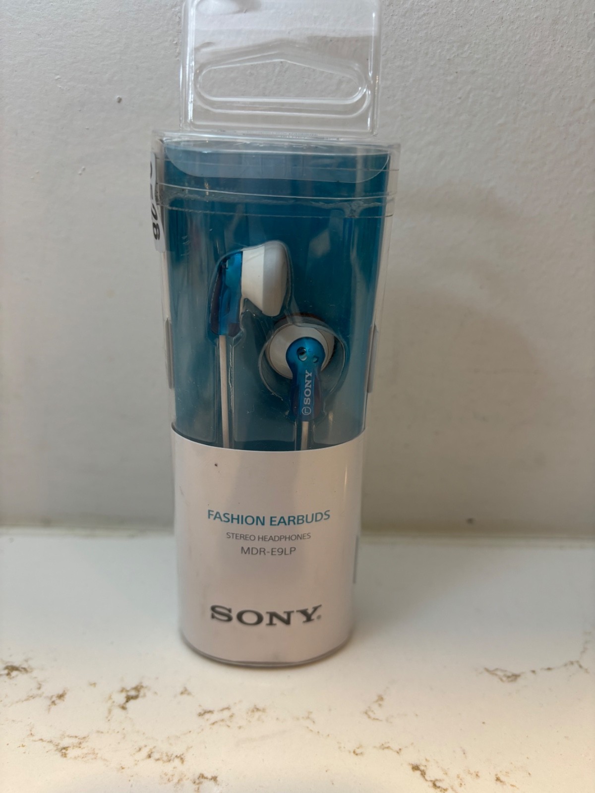Sony MDR-E9LP Wired Earbuds – Blue – Headset Jack New.