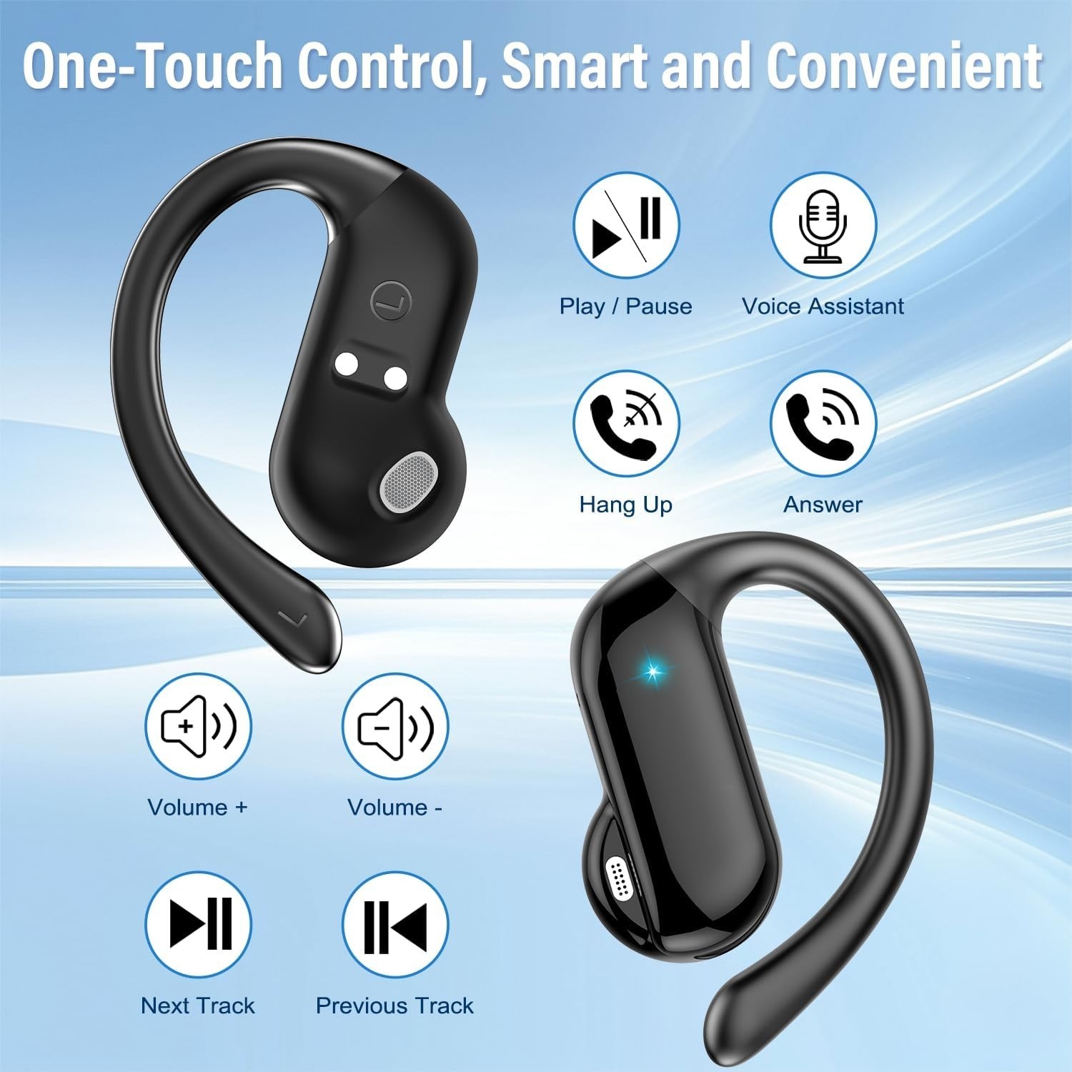 Real-Time Translation Earbuds with 164 Languages and Multi-Mode Functionality