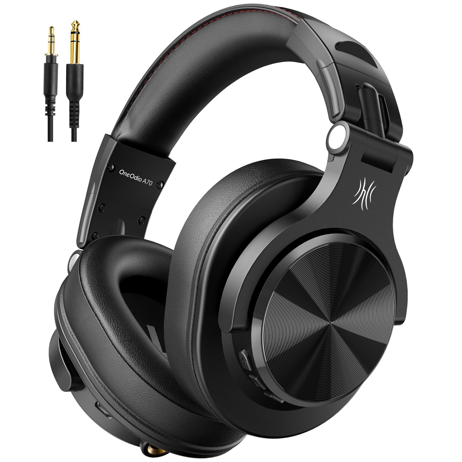 A70 Bluetooth Over Ear Headphones, Wireless Headphones with 72H Playtime, Hi-…