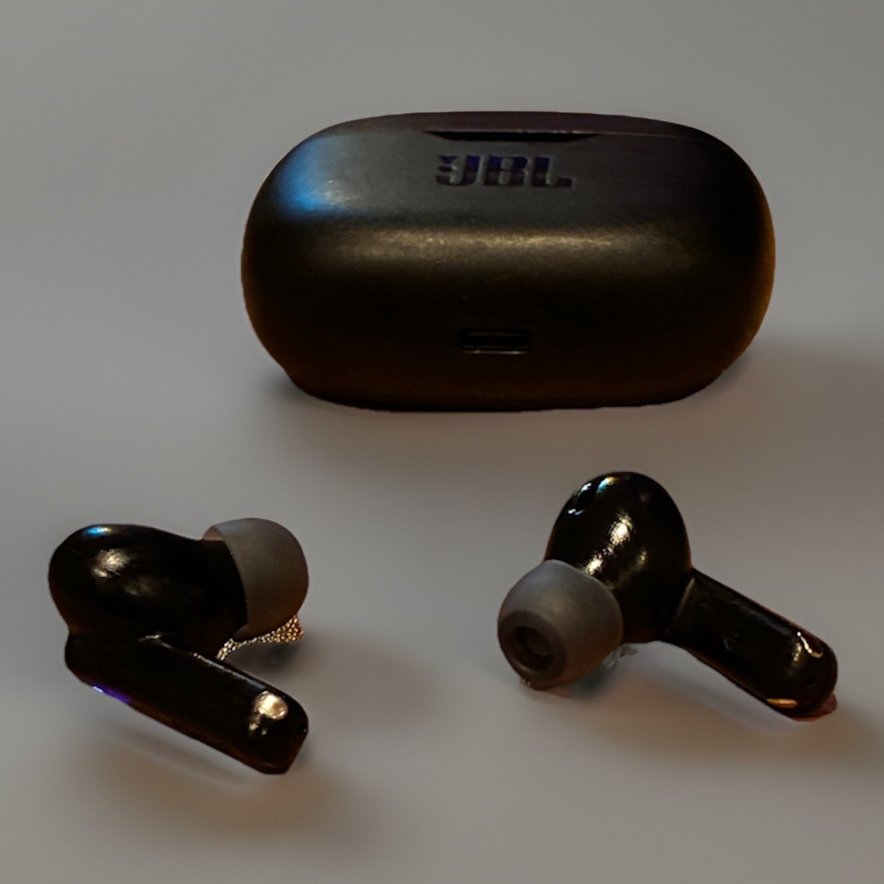 JBL Vibe Beam True Wireless Bluetooth Earbuds – Black