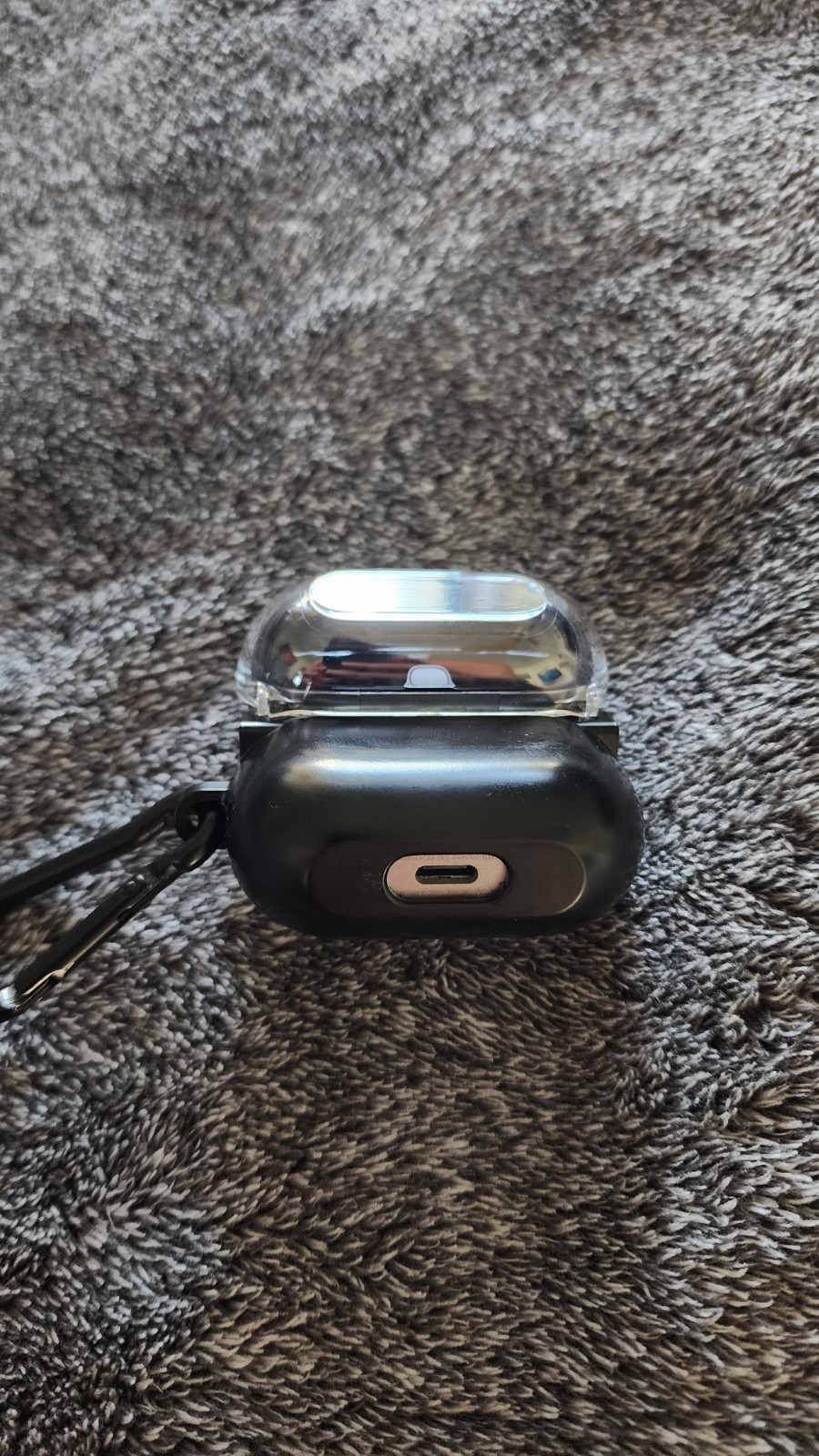 Samsung Galaxy Buds3 – Phantom Black with Samsung Protective Case