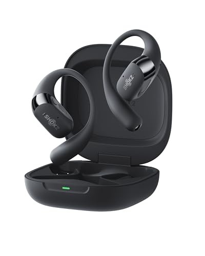 SHOKZ OpenFit 2+ Open-Ear Headphones Dolby Audio Black