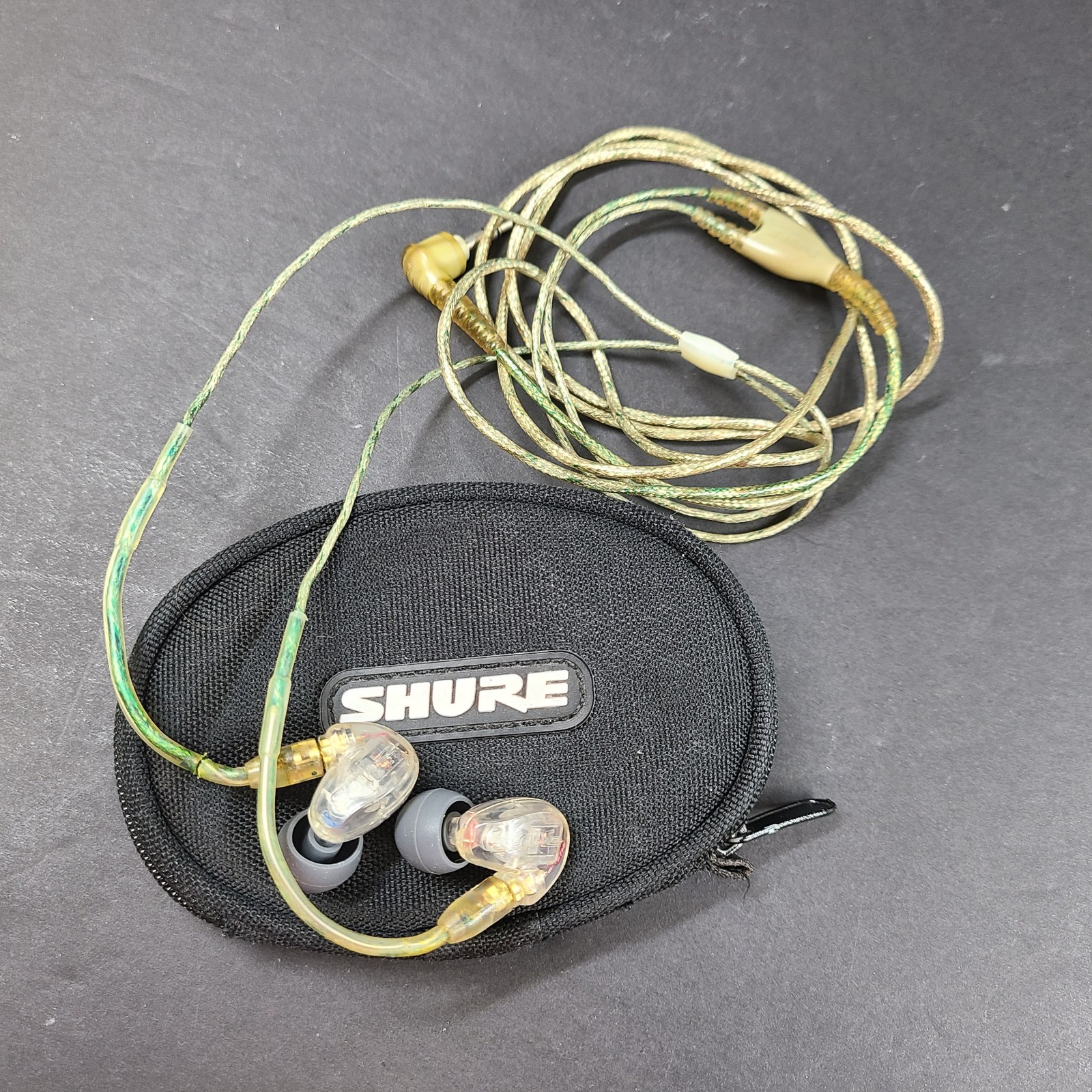 Shure SE315 LiveSound Sound-Isolating In-Ear Monitor Earbuds – Clear