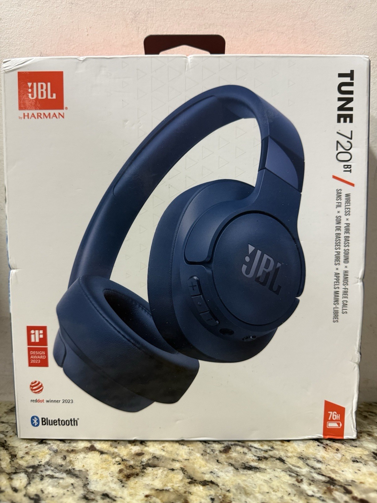 JBL Tune 720BT, Wireless over-ear headphones