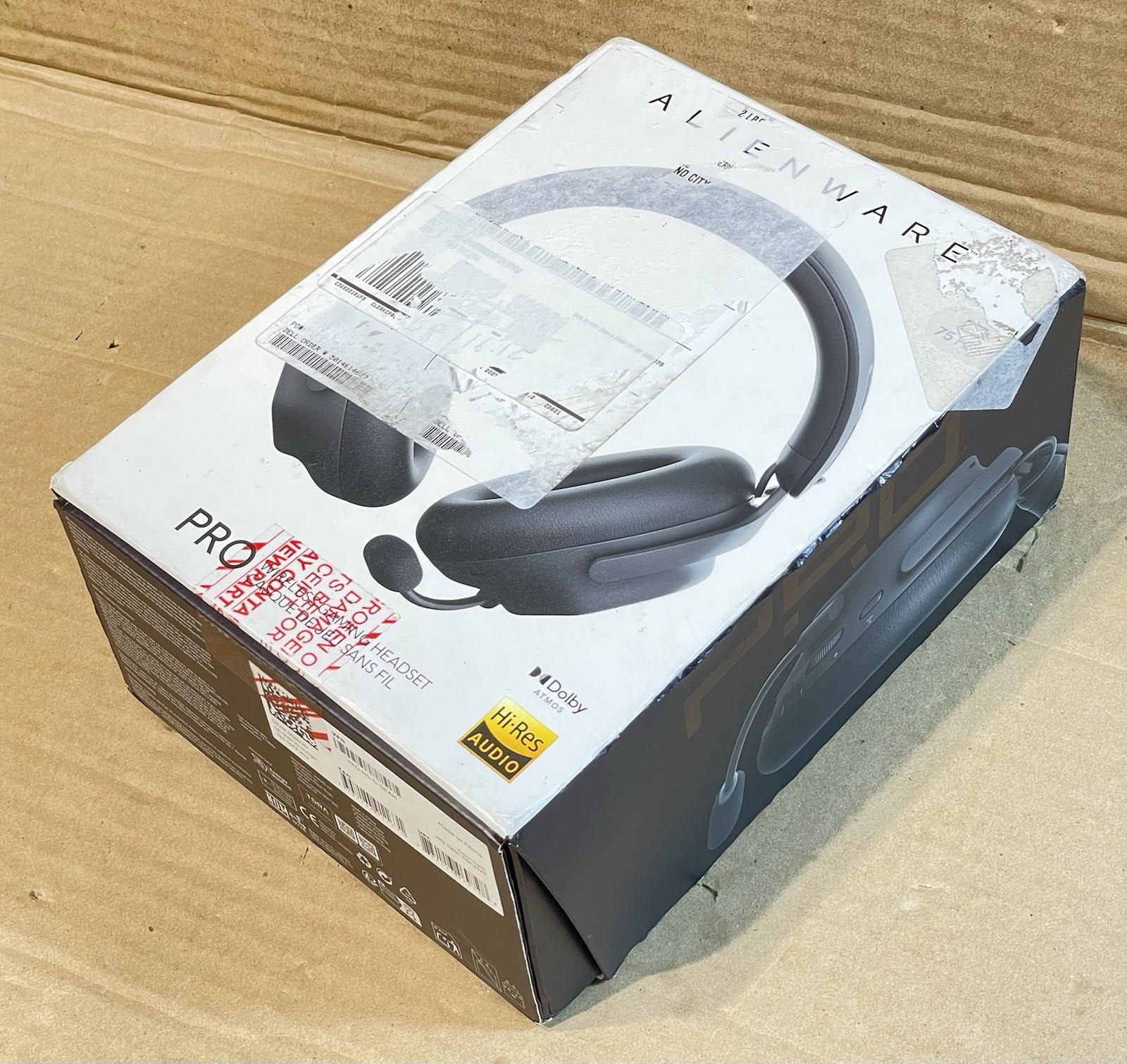 Alienware Pro Wireless Gaming Headset Wired/Wireless, Bluetooth 5.3 MFG Feb 2025