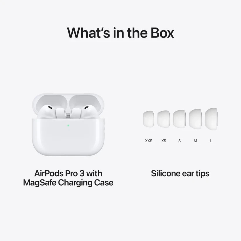Apple AirPods Pro 3 – BRAND NEW, SEALED BOX – 3rd Generation 2026