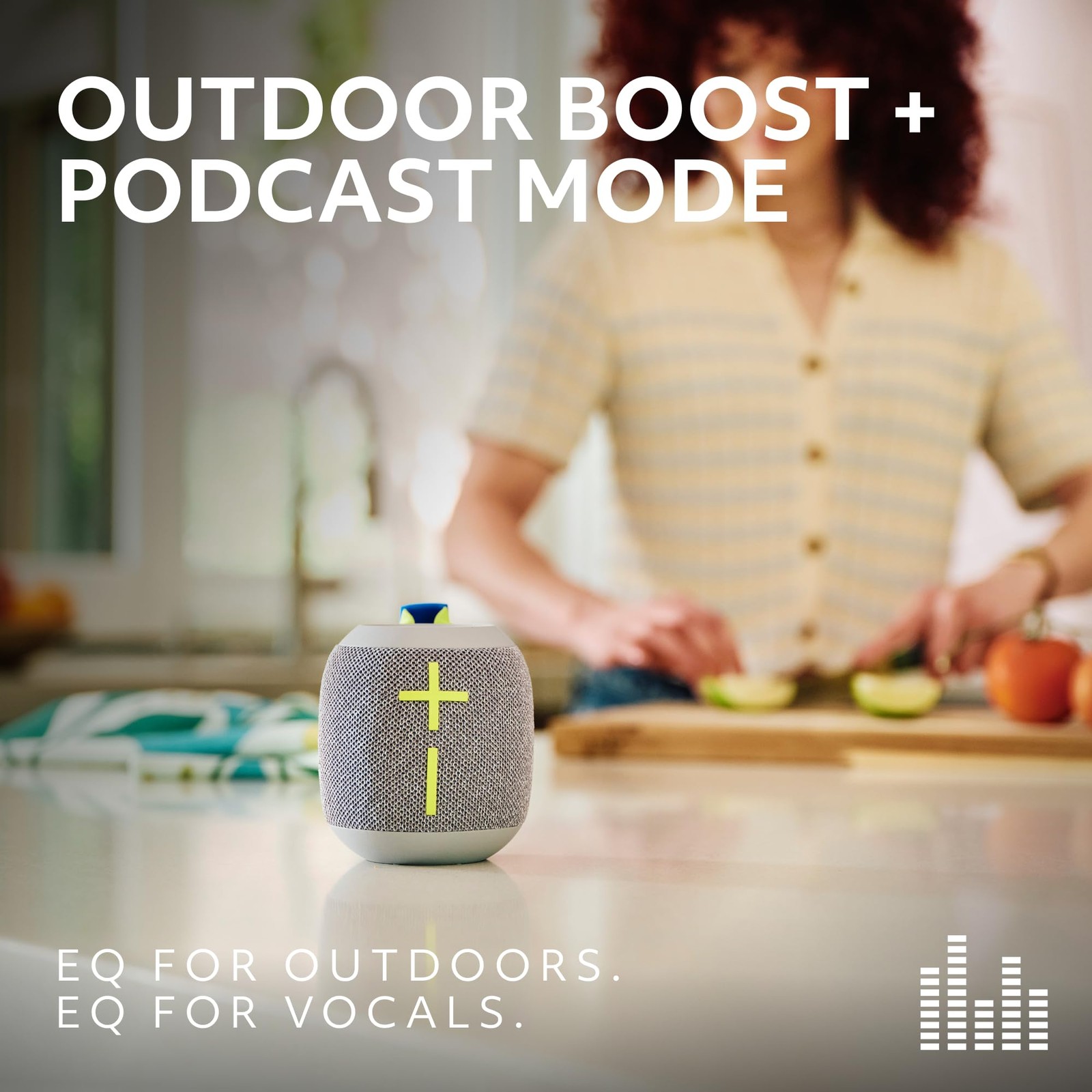 Ultimate Ears WONDERBOOM 4 Portable Waterproof Bluetooth Speaker with Black
