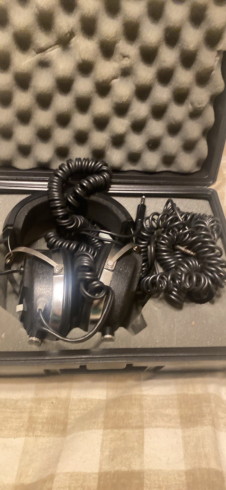 Koss K/2+2 Quadrafone Over-Ear Stereo 1/4in Coiled 6ft Cable w/ Case