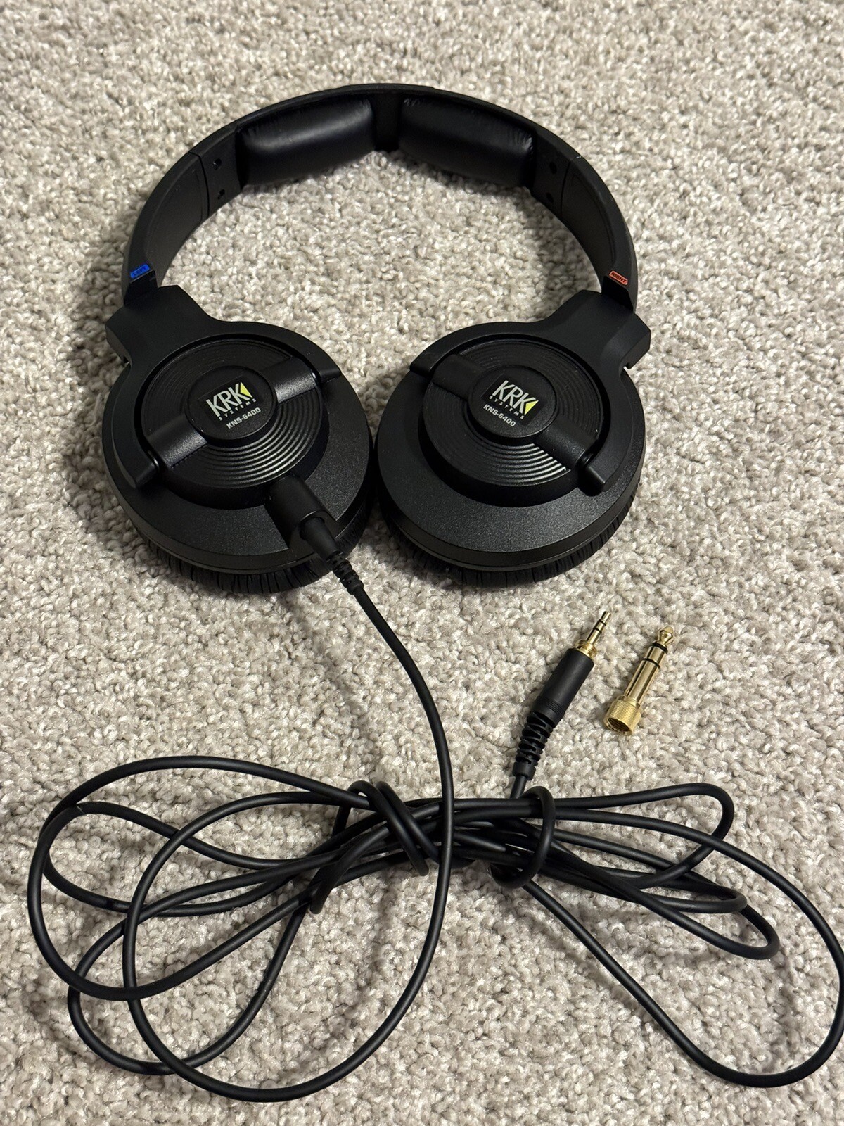 KRK KNS 6400 Circumaural Studio Monitor Headphones