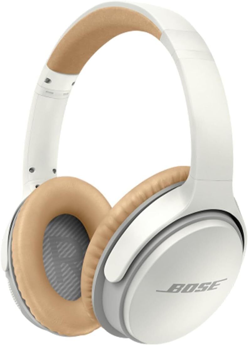 Bose SoundLink II Around-Ear Wireless Bluetooth Headphones – White (741158-0020)