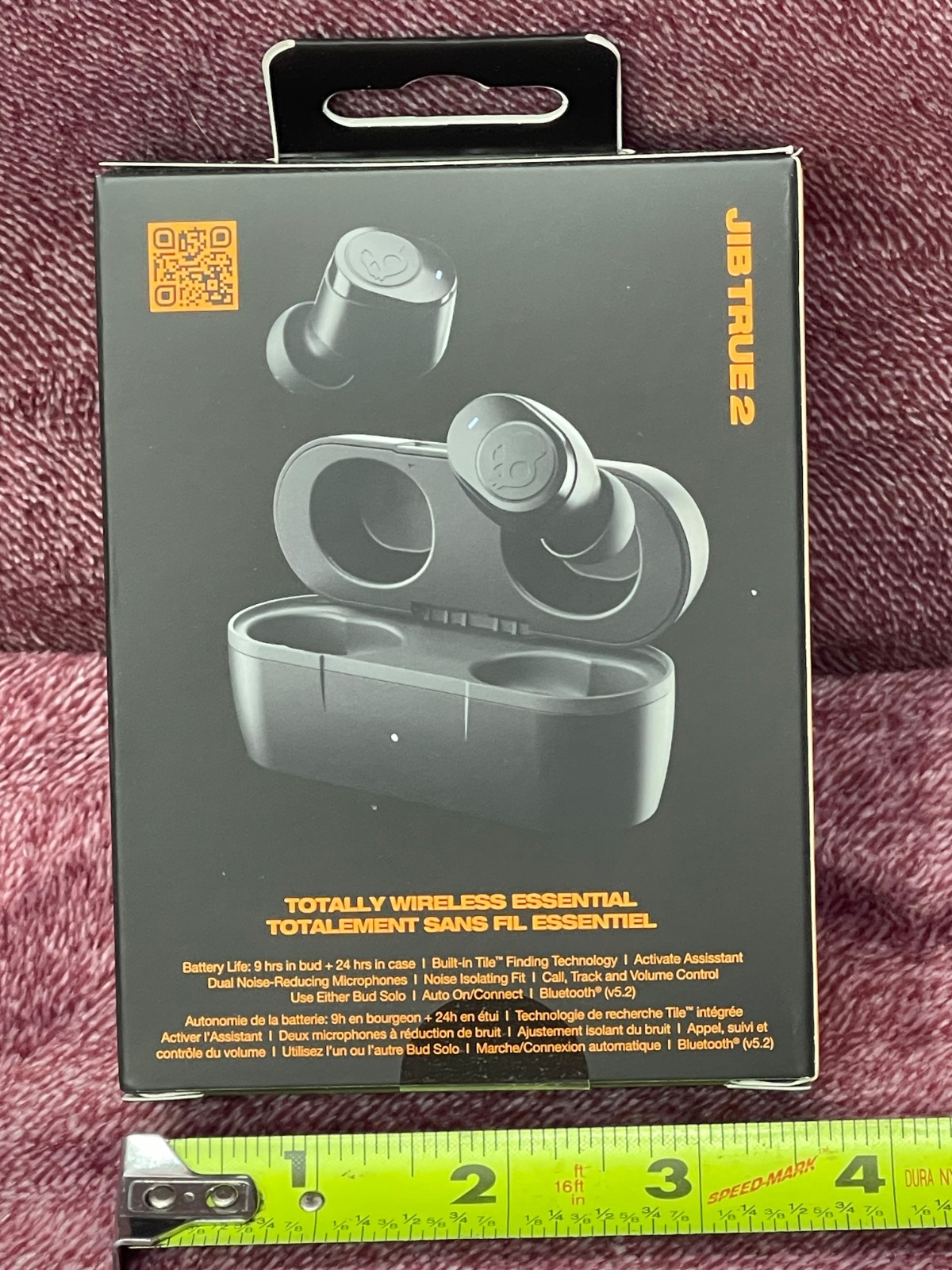 Skullcandy JIB True 2 Earbuds Wireless Bluetooth NIB IPX4 33 hour battery