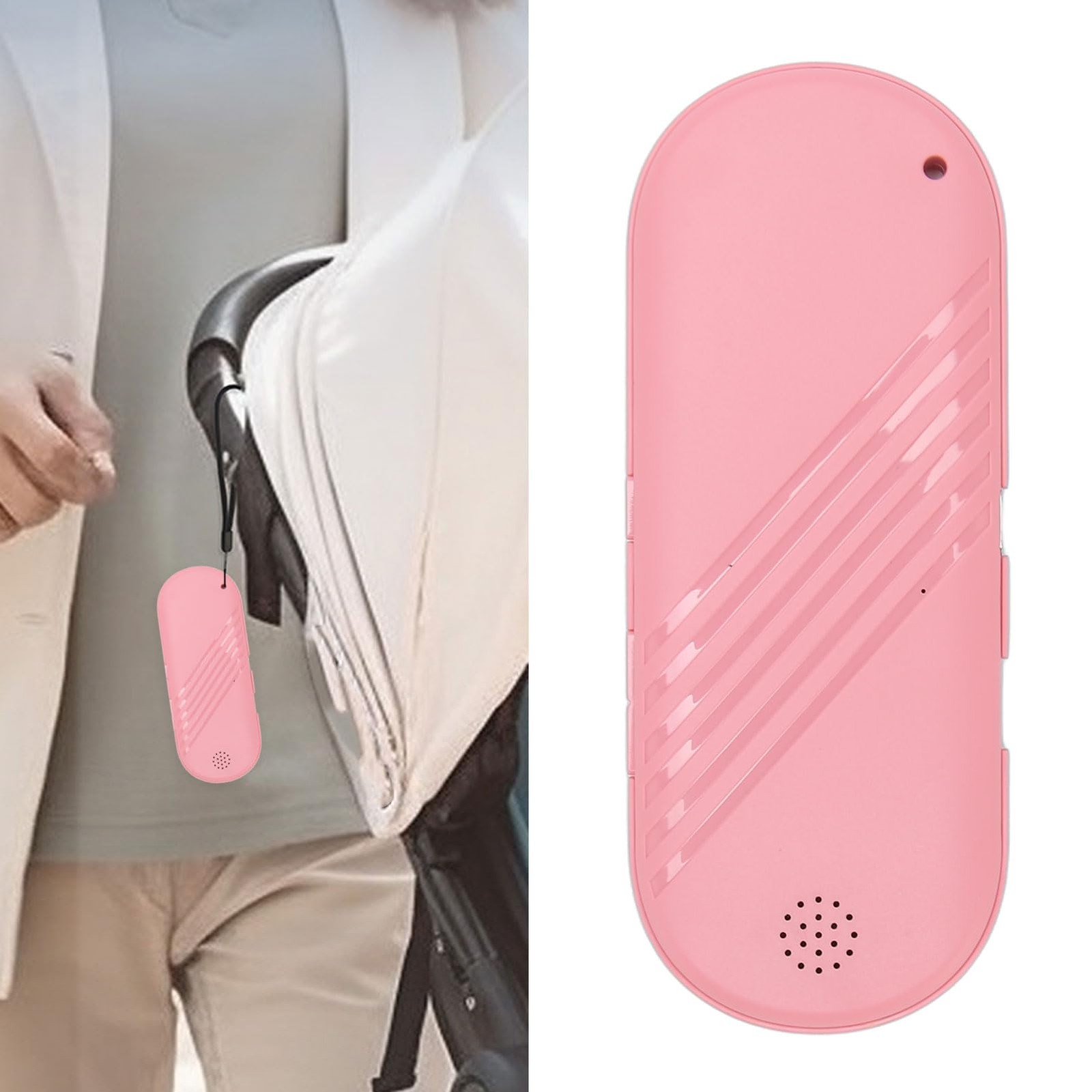 Dpofirs Pillow Speaker Bluetooth Sleep Headphones for Men and Women, Pink